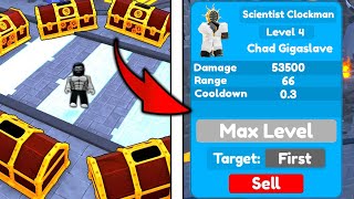 I CAN'T BELIEVE!!! 😳😨 I GOT SCIENTIST CLOCKMAN FROM NEW CLOCK CRATE 🔥☠️ Toilet Tower Defense