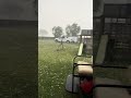POV Hail storm 5/8/26 #oklahoma #weather