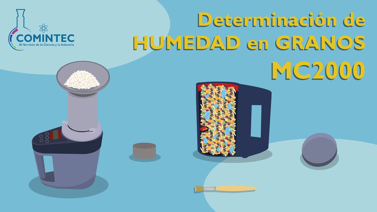 Determinación de HUMEDAD en GRANOS MC2000 YouTube