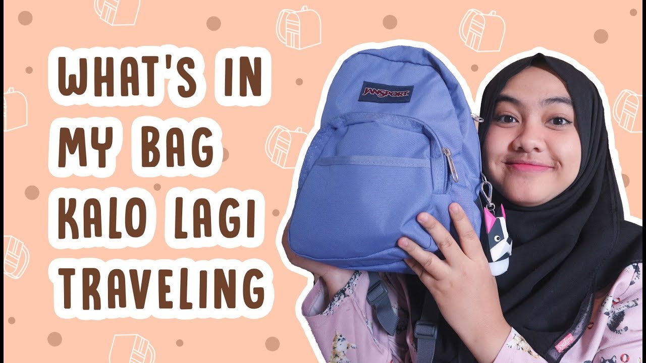 What's in My Travel Bag Indonesia Asakecil YouTube