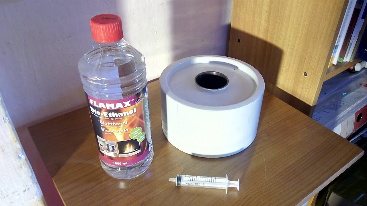 Test Bioetanolo flamax durata 10ml - Bioethanol Firepalace