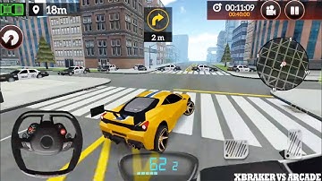 Drive for Speed Simulator: Yellow S 628 Car Driving Random Mode Missions 11 to 14 - Android GamePlay