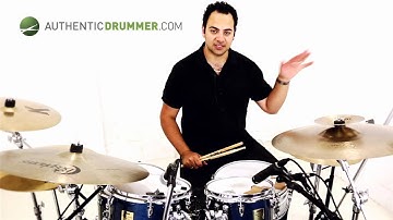 Jazz Comping Drum Lesson Pt2 | Authentic Drummer | Adrian Violi