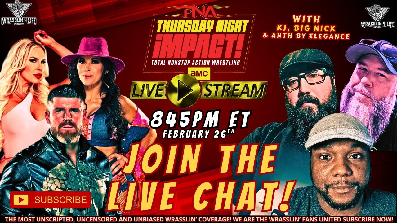TNA Impact Live Reaction & Watch Paarty - Join the chat (February 26, 2026) #tnaimpact #nxtna
