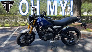 2024 Triumph Speed 400 Review  and Ride   Best Motorcycle For the Money!