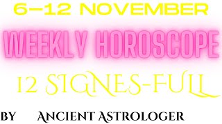 Discover your fate learning your weekly horoscope