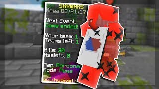 ONLY RECORDED 30 ON MAROONED? (Mega Skywars)