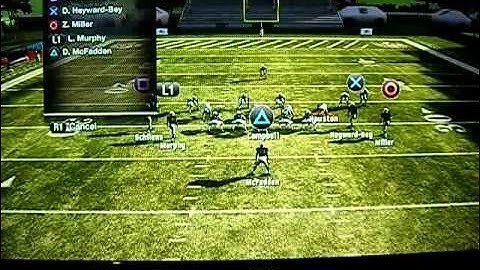 Madden 11 tight flex scheme