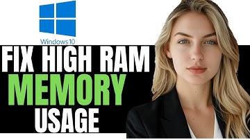 NEW! HOW TO FIX HIGH RAM/MEMORY USAGE ON WINDOWS 10 - (FULL GUIDE)