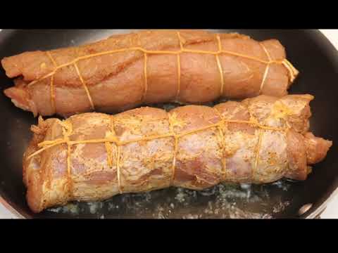 Video: Vom învăța cum să coacem rulada de porc: ingrediente, rețetă cu fotografie