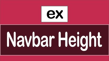 ( jQuery Examples ) Change Navbar Height When Scrolling