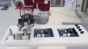 JAKA Cobots Zu 7S Electronic parts assembling Demo