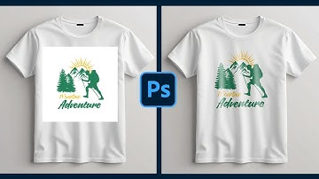 Place Logo on T-shirt - Photoshop Tutorial