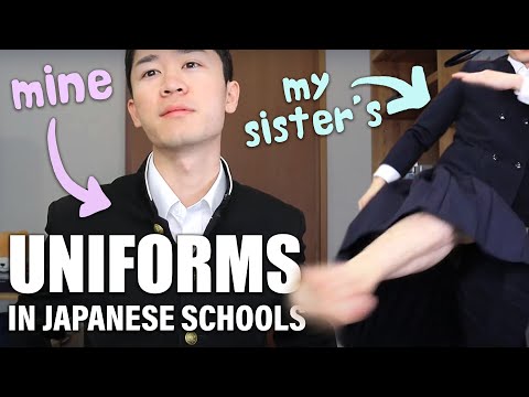 How to wear a Japanese school uniform |  日本の制服の着方