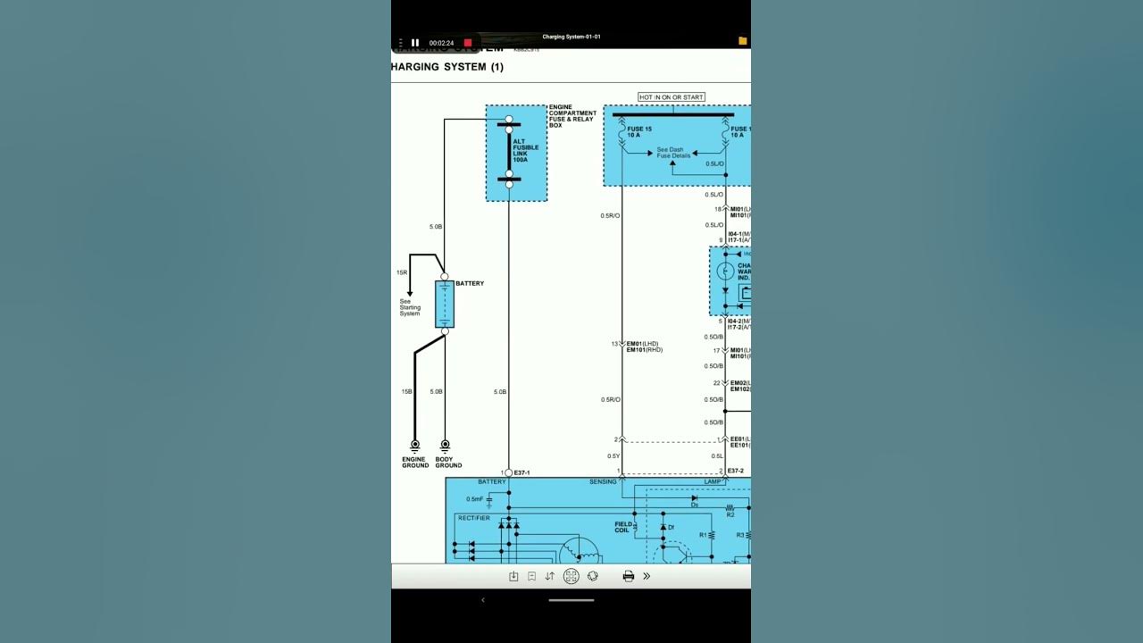 Carmin App.. Complete wiring diagram for all models #shorts #carservice