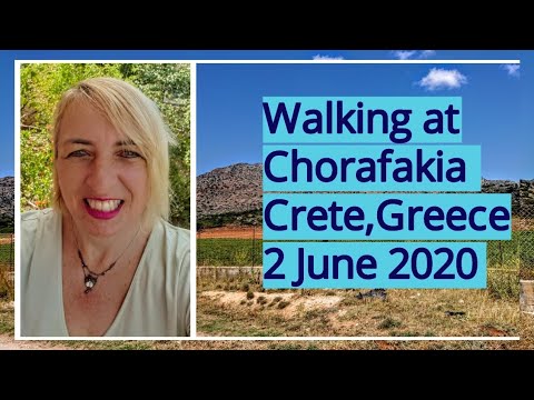 Walking in Chorafakia,Crete,Greece