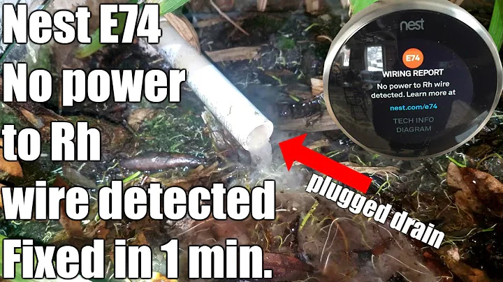 [FIXED] Nest Thermostat E74 No power to Rh wire detected.