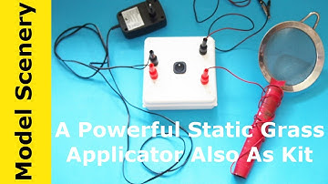 Static Grass Applicator Review About The Best Static Grass Applicator How To Build DIY