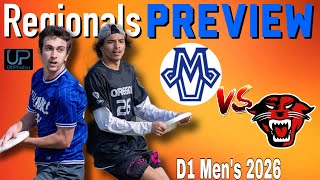 College Ultimate Frisbee Regionals Preview D1 Mens