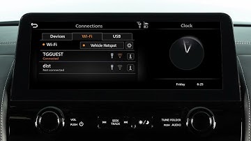 2023 INFINITI QX80 - Wi-Fi Network (if so equipped)