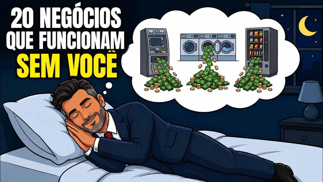 20 Negócios Que Geram Lucro Enquanto Você Dorme