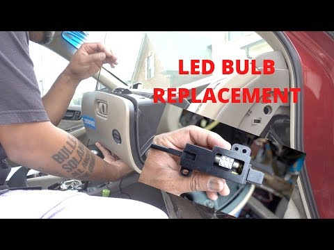 98 to 02 Accord Glove Compartment Light Mini Bulb Replacement