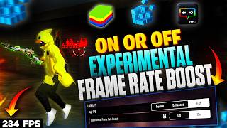 Reality of Experimental Frame Rate Boost in Free Fire | Should You Turn It ON or OFF For More FPS screenshot 2