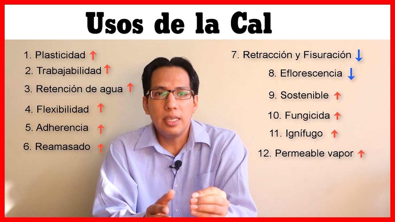 12 Ventajas de la mezclas con Cal, en la construcción. - YouTube