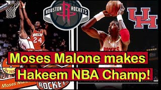 Hakeem recalls playing summer pickups with Moses Malone - Basketball  Network - Your daily dose of basketball