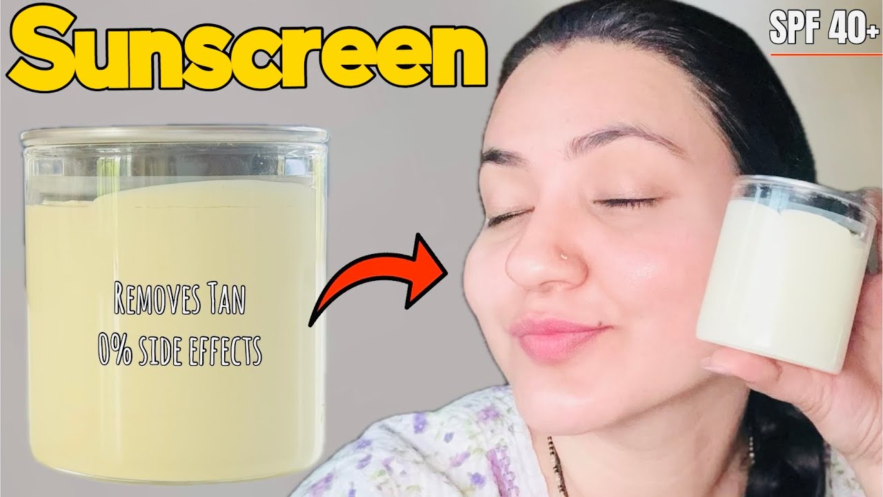 World's Best *Homemade Sunscreen* Protect Your Skin From Sun Naturally ...