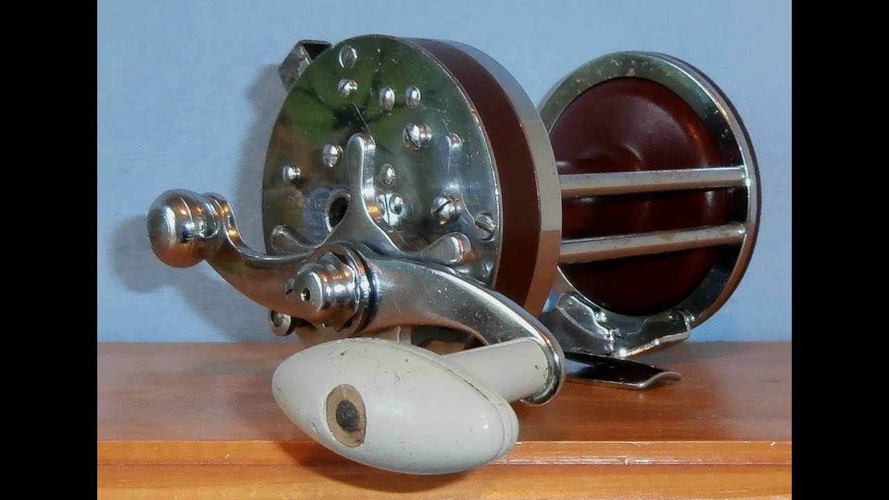 antique saltwater reel Garcia Mitchell 402 Salt-water Spinning F*S Reticulum Vintage Penn 60 Long Beach