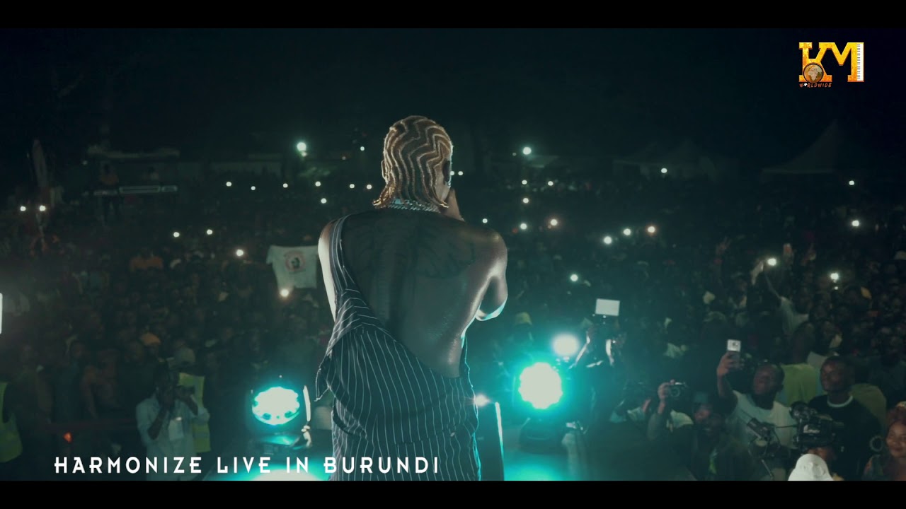 Harmonize Live Performance In Bujumbura (BURUNDI) Part 1