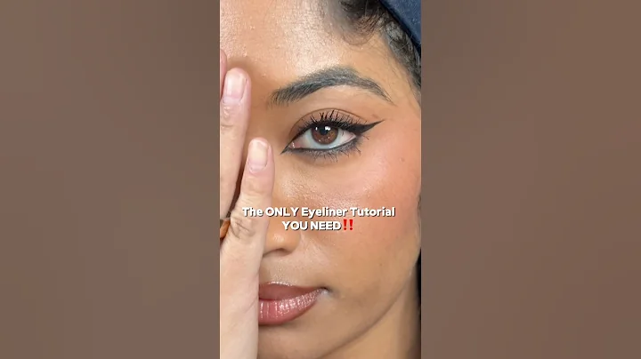 The ONLY BEGINNER Eyeliner Tutorial YOU NEED ‼️