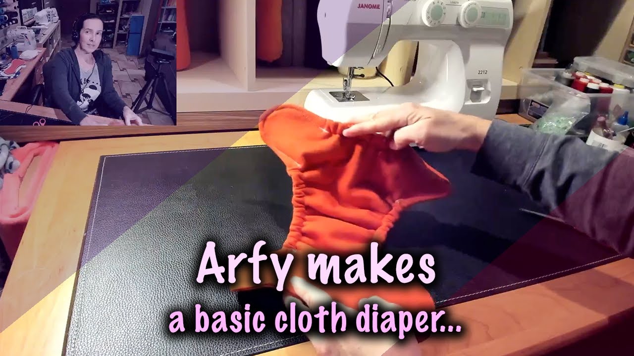 Arfy makes a basic cloth diaper…