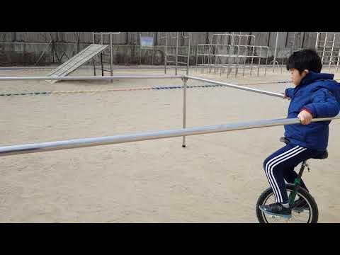 용소초등학교 키성장 외발자전거 급수시험 10급