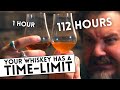How long does whiskey last IN YOUR GLASS???