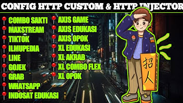Update Config Xl Flex, Xl akrab, Edukasi, Game, Gamemax,Line,Tiktok,Maxstream | Http Custom Injector