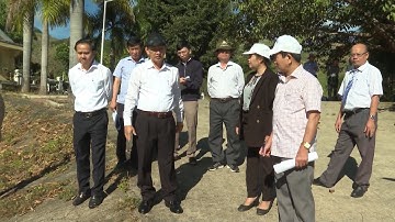 Bí thư Tỉnh ủy Dương Văn Trang khảo sát tại huyện Sa Thầy