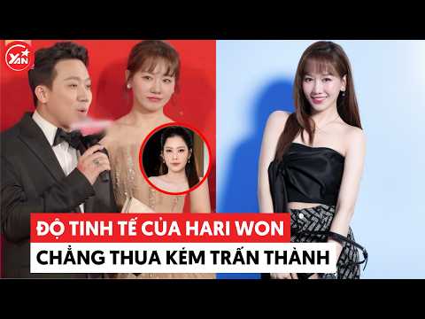 Hari Won's thoughtfulness toward colleagues rivals Tran Thanh's #tranthanh #hariwon