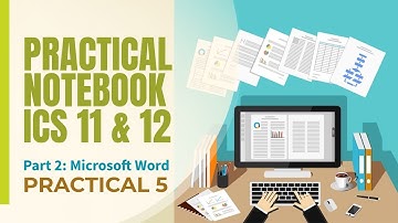 Practical Notebook: Microsoft Word - Practical 5