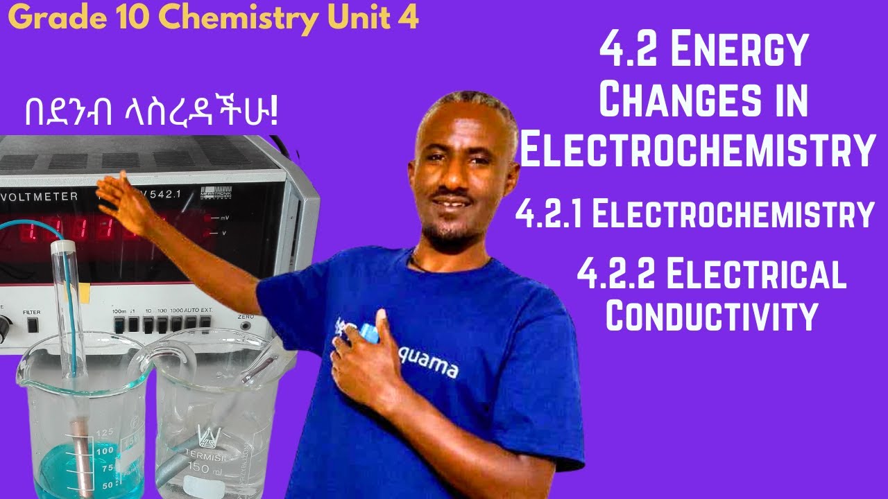 Grade 10 Chemistry Unit 4:4.2 Energy Changes in Electrochemistry & 4.2. ...