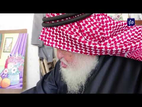 بعد ثامنين عاما الشيخ خضر يتمسك بريشته أخبار الدار