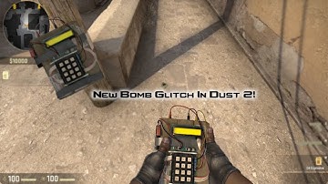New Bomb Glitch In Dust 2! (Lose The Bomb!)