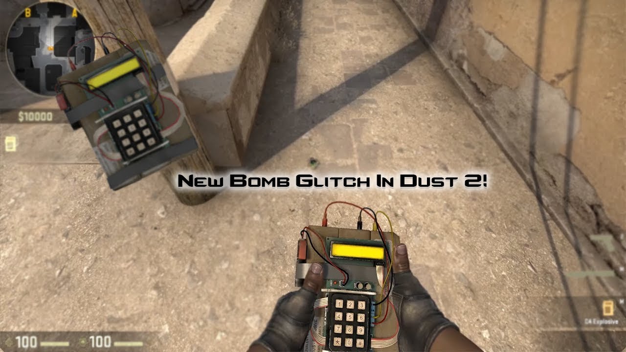 New Bomb Glitch In Dust 2! (Lose The Bomb!)