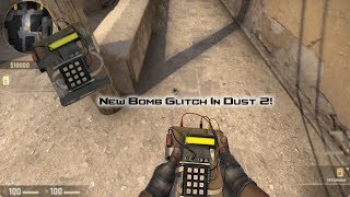 New Bomb Glitch In Dust 2! (Lose The Bomb!)