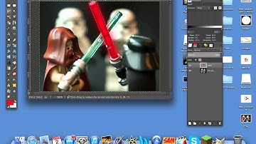Lego Lightsaber Effect Using GIMP 2.8.4! [HD]