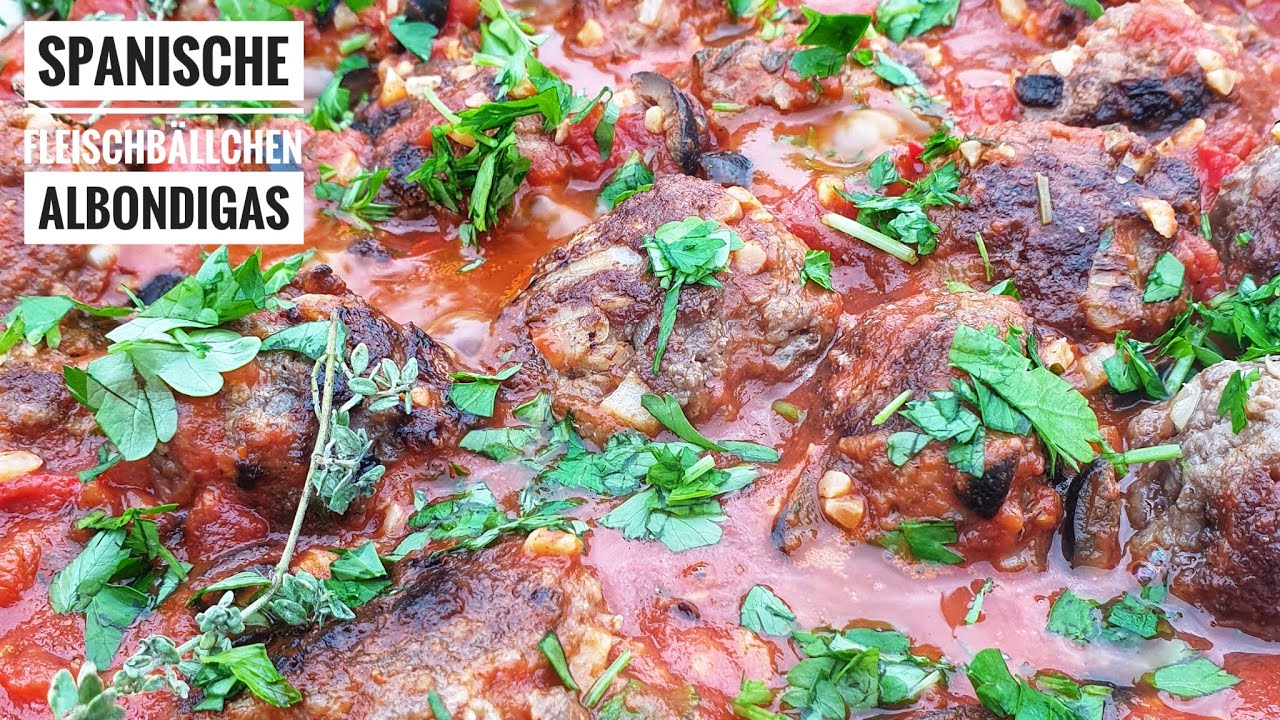 #467: Albondigas - spanische Hackbällchen in Tomaten-Chili-Sauce