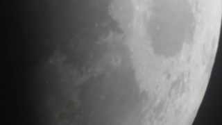 Lunar eclipse through a telescope 1/4 speed (Oct 8, 2014)