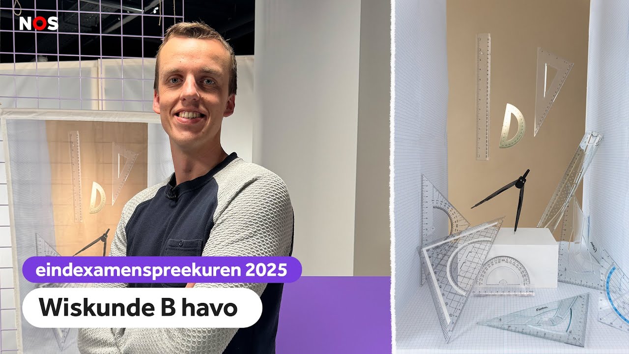 Eindexamenspreekuur wiskunde B havo met Menno