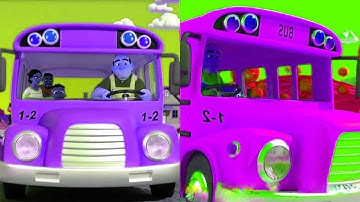 [ 1 MINUTE LOOP ] 🚍 Wheels on the Bus Sound Variations Remix 🎶 || Several Version | Melody Belody